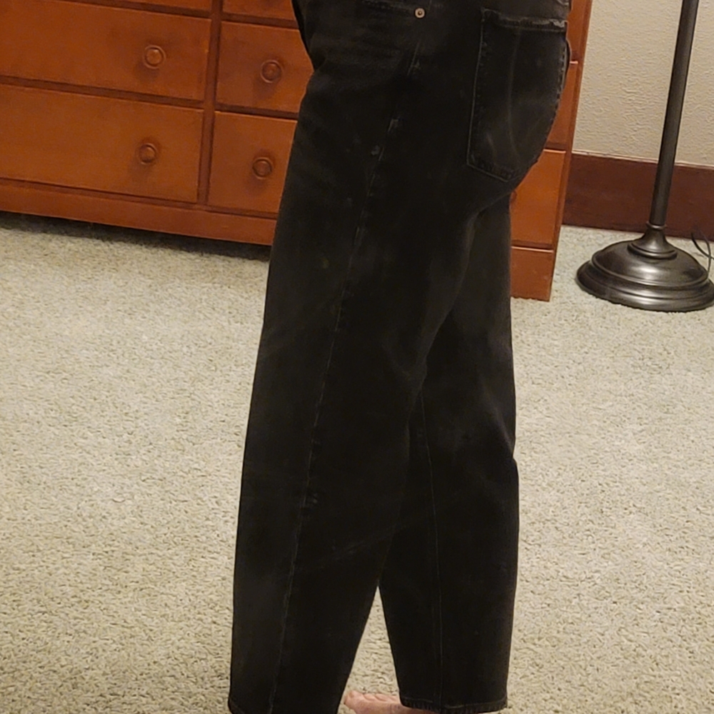 Old Navy Women's Black Boyfriend Jeans